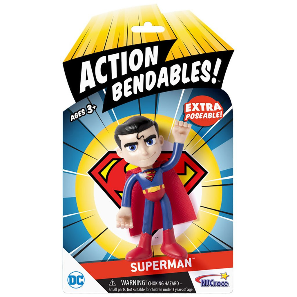 Superman Bendable Figure - Action Bend-Deez