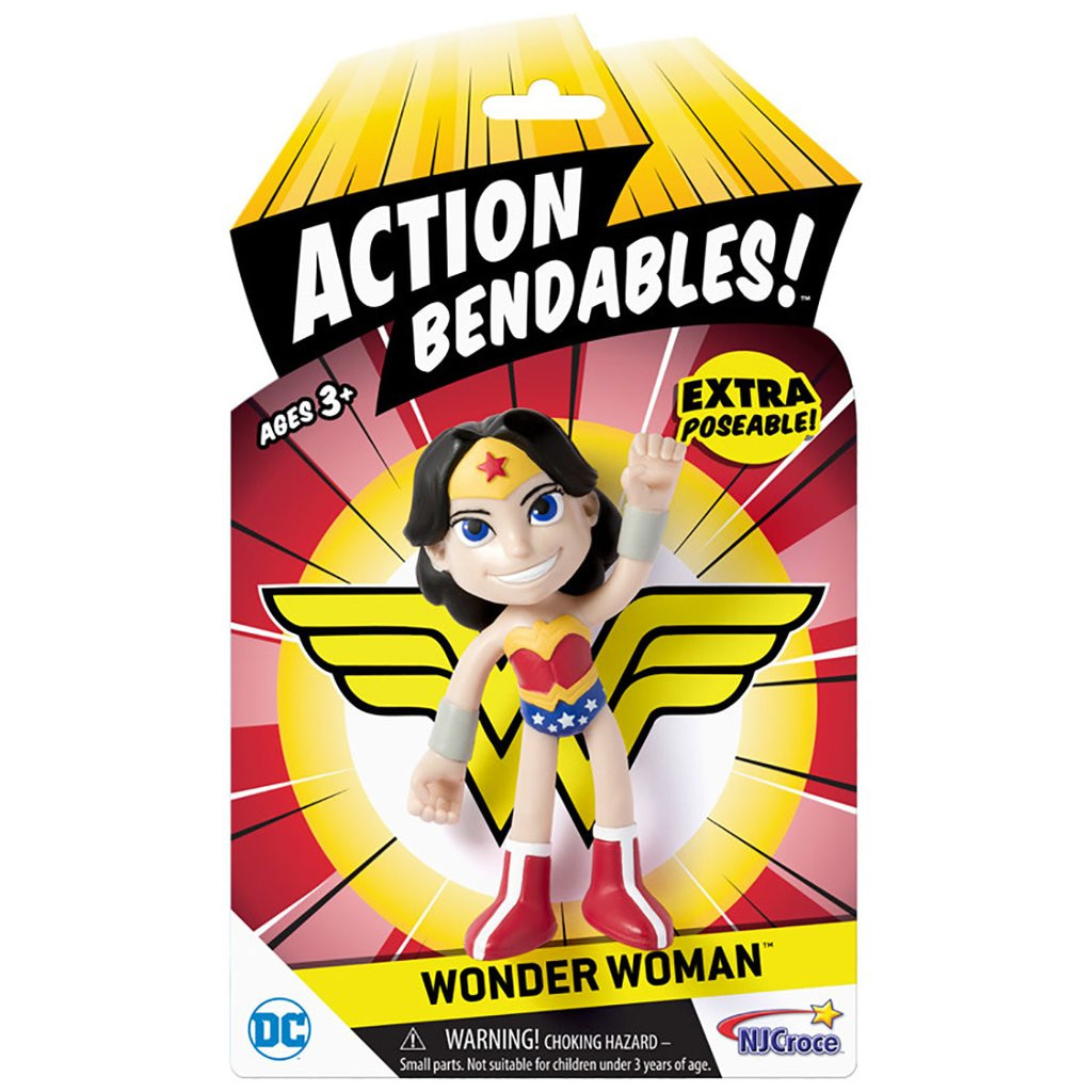 Wonder Woman Bendable Figure - Action Bend-Deez