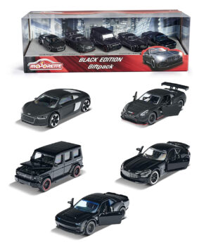 Majorette Black Edition Giftpack (Set of 5 Cars)