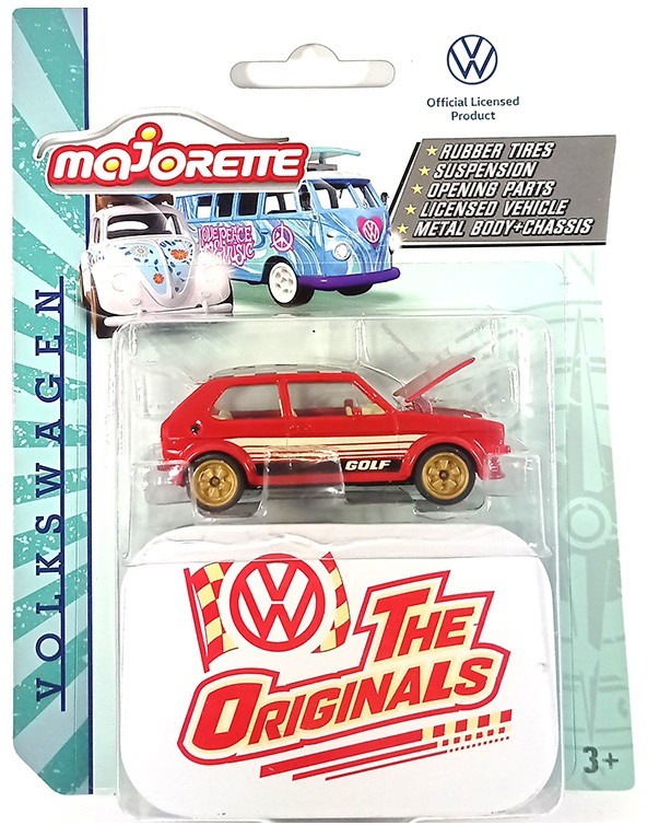 Majorette Volkswagen Golf MK 1 Red (The Originals)