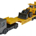 Majorette Volvo FMX Low Bed Trailer