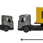 Majorette Volvo FMX Construction Container