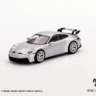 Mini GT PORSCHE 911 992 GT3 GT SILVER METALLIC - MINI GT 390