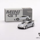 Mini GT PORSCHE 911 992 GT3 GT SILVER METALLIC - MINI GT 390