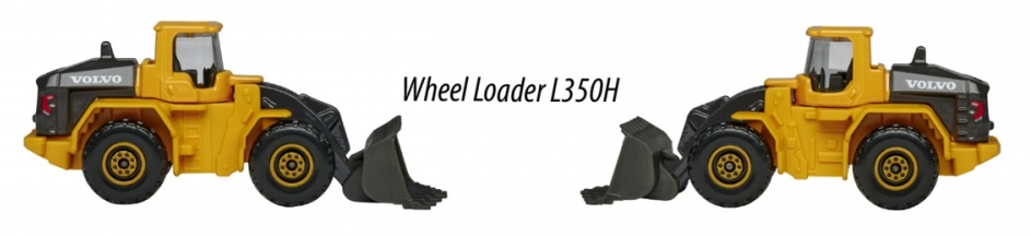 Majorette Wheel Loader L350H (Volvo Construction)