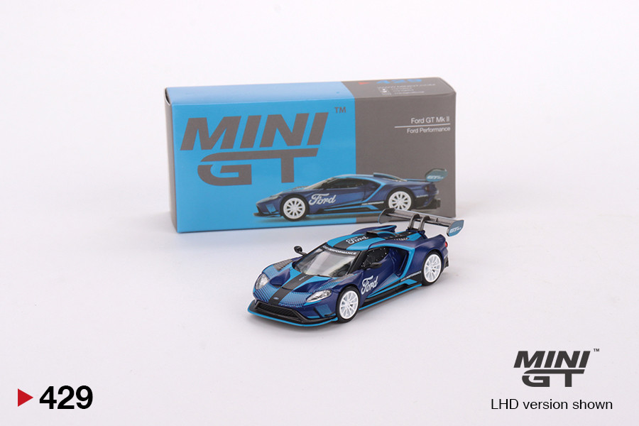 Mini GT FORD GT MK II FORD PERFORMANCE - MINI GT 429