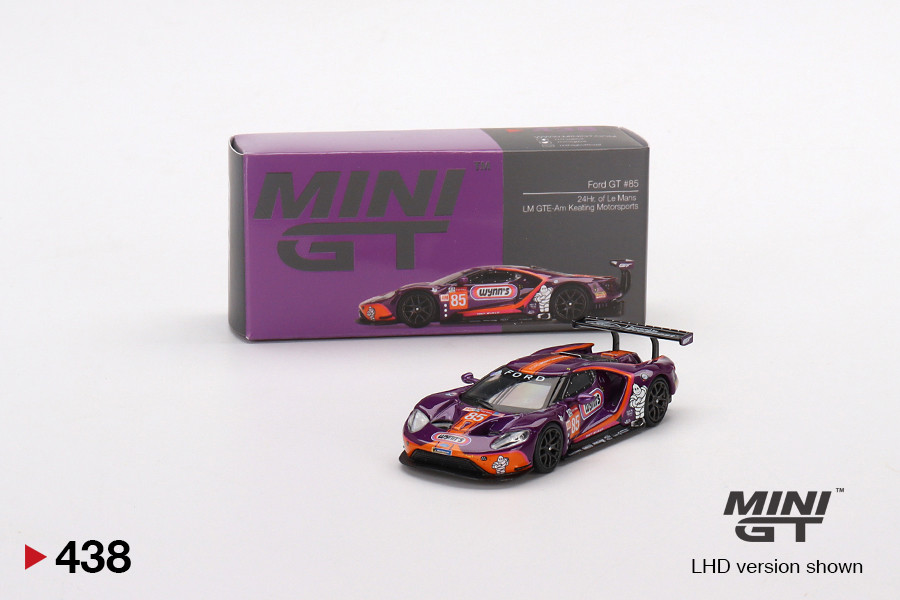 Mini GT FORD GT 85 2019 24 HRS OF LE MANS LM GTEAM - MINI GT 438
